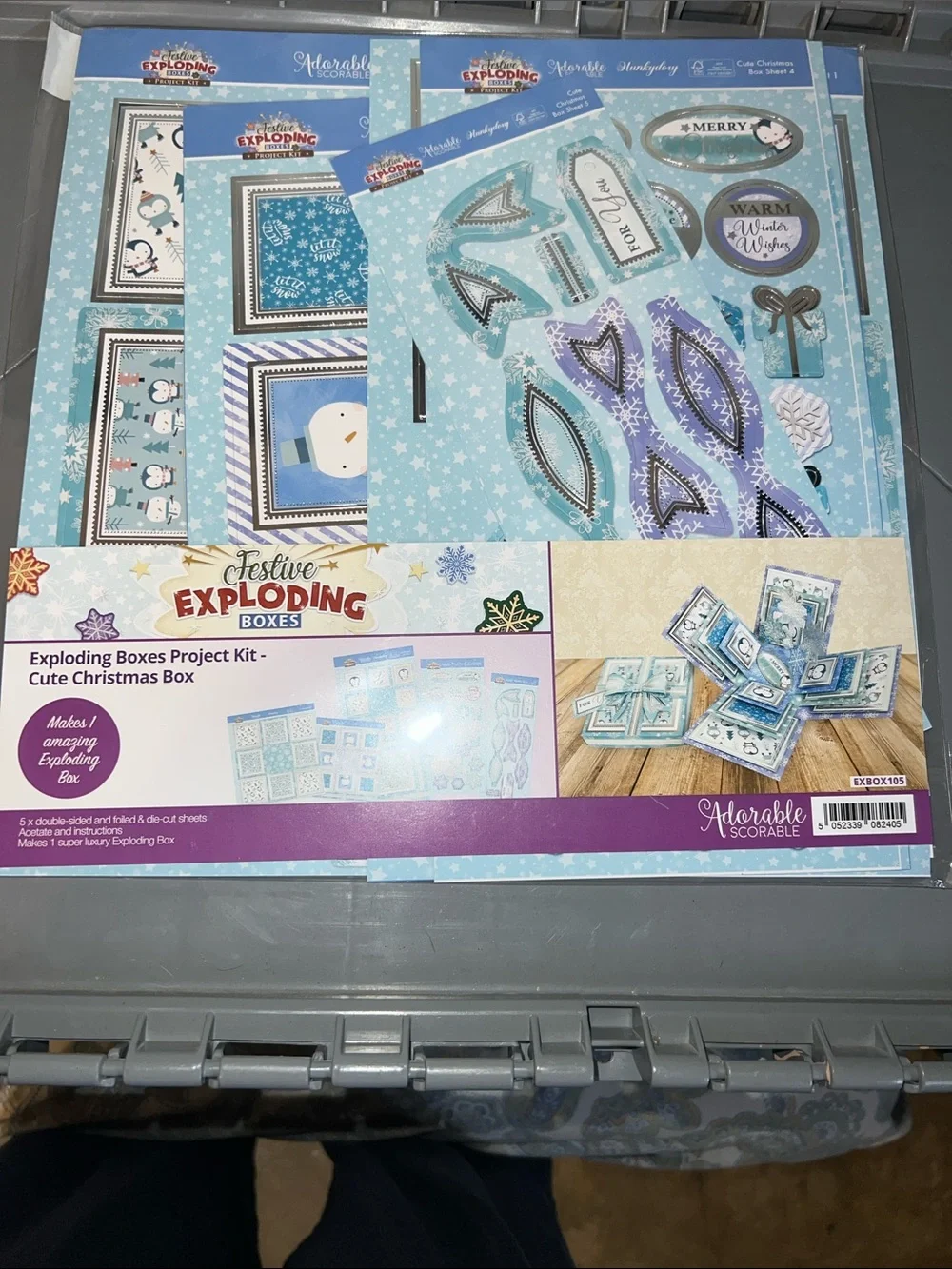 Winter-Themed Craft Kit - Blue